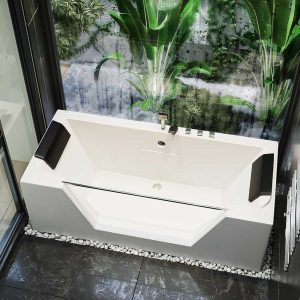 وان جکوزی تک نفره آکواریومی