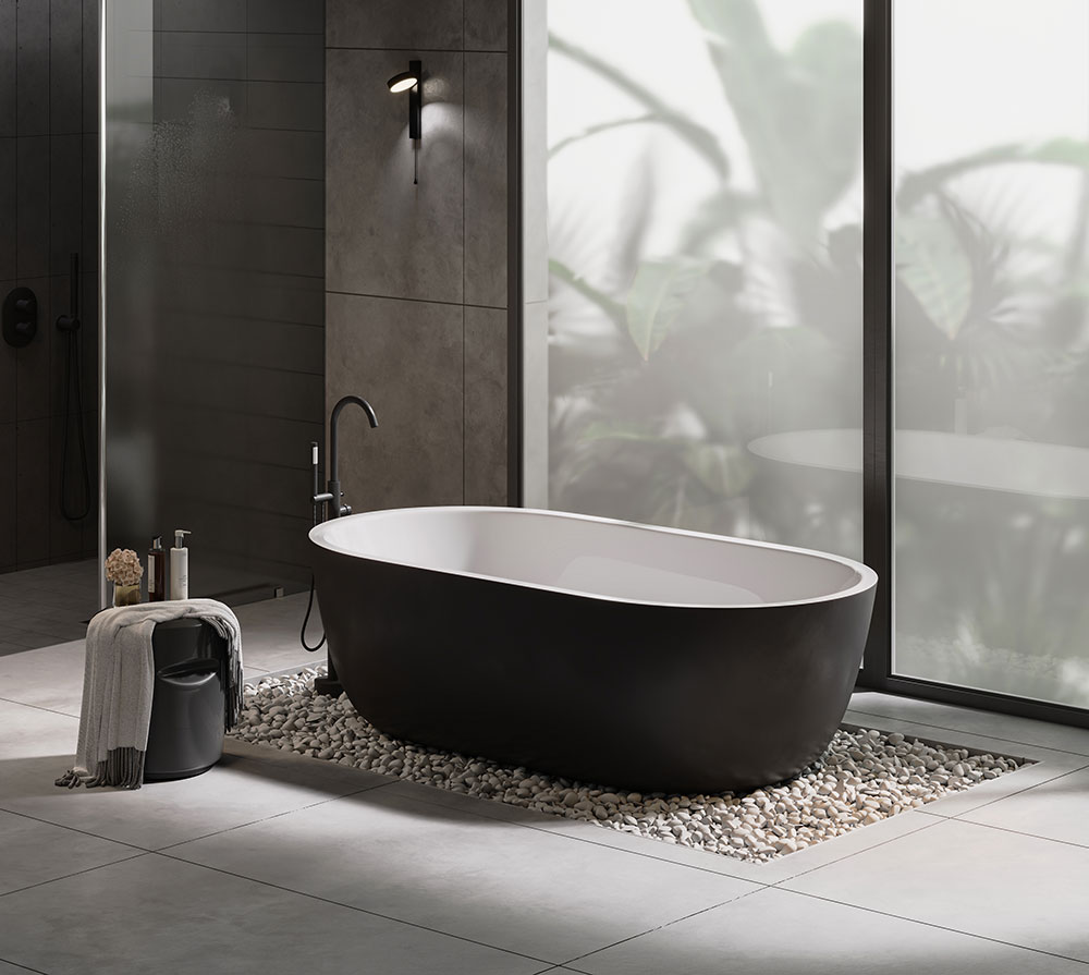 وان Free Standing فری استندینگ تک نفره جزیره آیرال مشکی بیضی