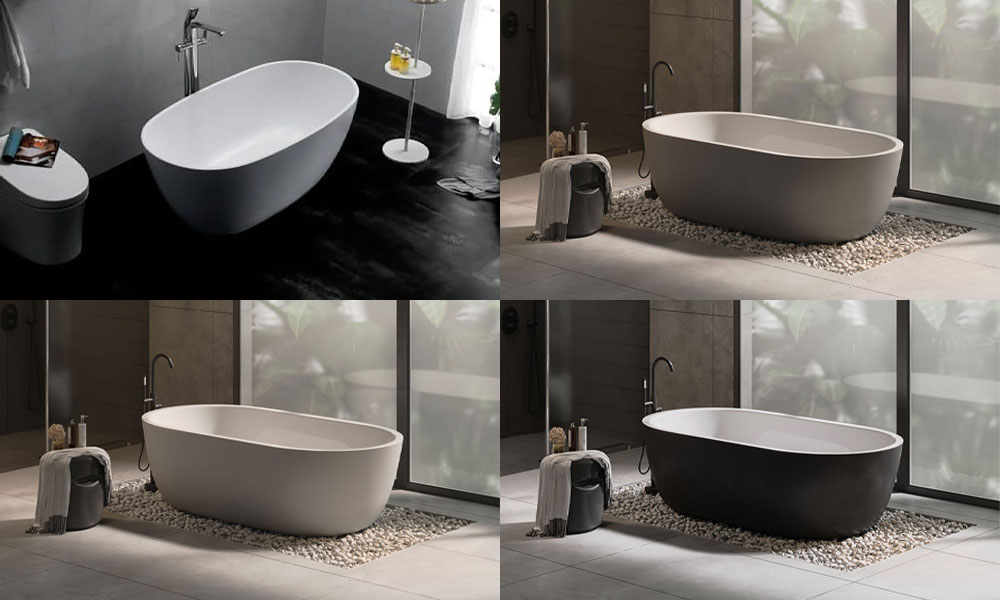 وان جزیره حمام مدرن فری استندینگ Free Standing یک وان خوب 